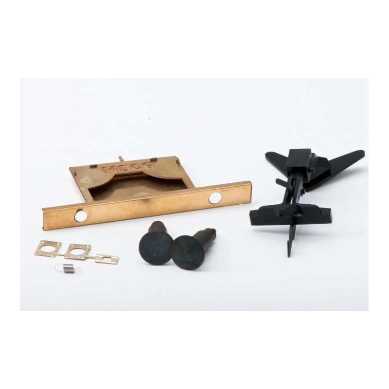 Kulissenkupplung mit Pufferbohle, Puffer und Pufferplatten