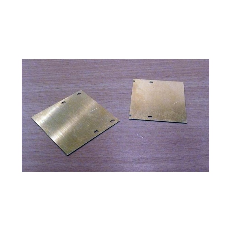 Passbleche für das Lenz Fahrgestell Om12