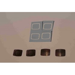 Pufferplatten Rechteck