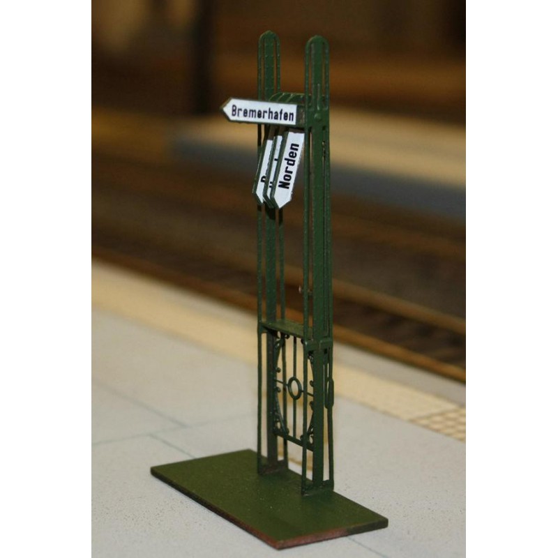 Zugzielanzeiger ("Hampelmann") mit 4 Tafeln, Bausatz