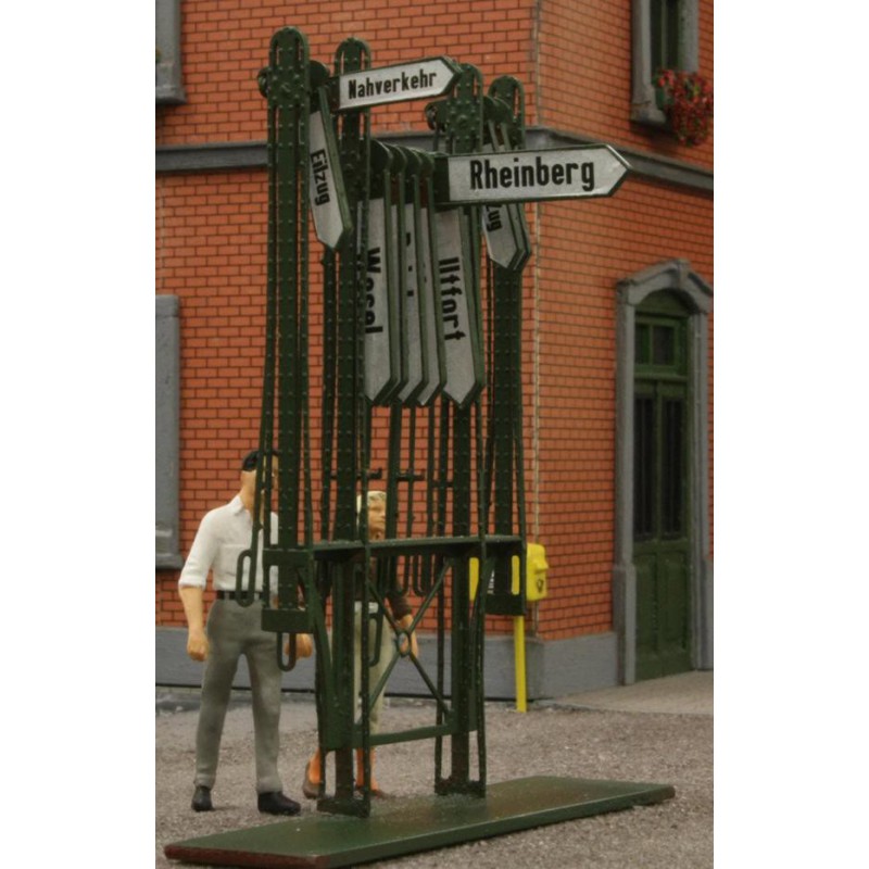 Zugzielanzeiger ("Hampelmann") mit 7 Tafeln, Bausatz