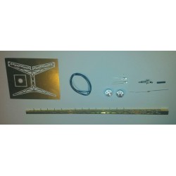 Gittermastlampe / 2 Lampen, Bausatz