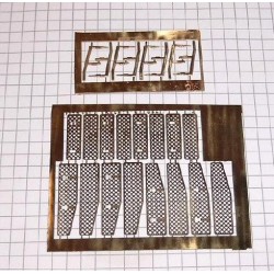 Tritte, durchbrochen, für Pola Maxi CiPr86, Bausatz