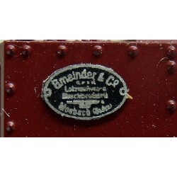 Fabrikschild "Gmeinder" für...