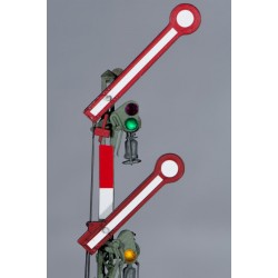 Signal zweiflügelig ungekoppelt 8 mtr. / Bausatz