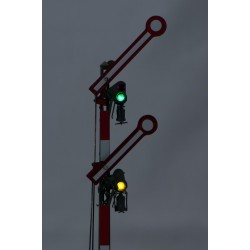 Signal zweiflügelig ungekoppelt 8 mtr. / Bausatz