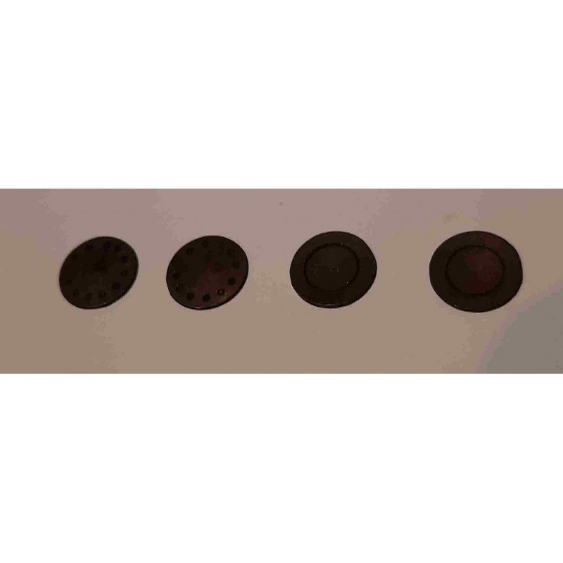 Pufferplatten Rund geschraubt