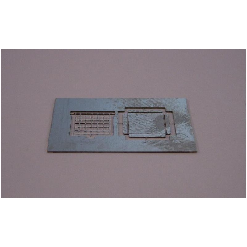 Zettelhalter, horizontale Gitter, 6,2 x 6,2mm, Bausatz