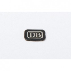 DB - Schild, Neusilber,...